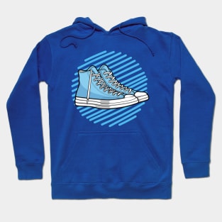 Bright Blue Skate Sneaker Hoodie